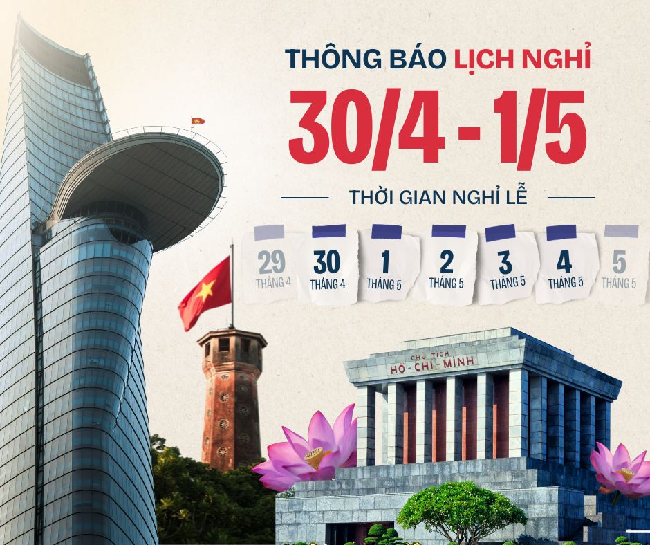 THÔNG BÁO NGHỈ LỄ