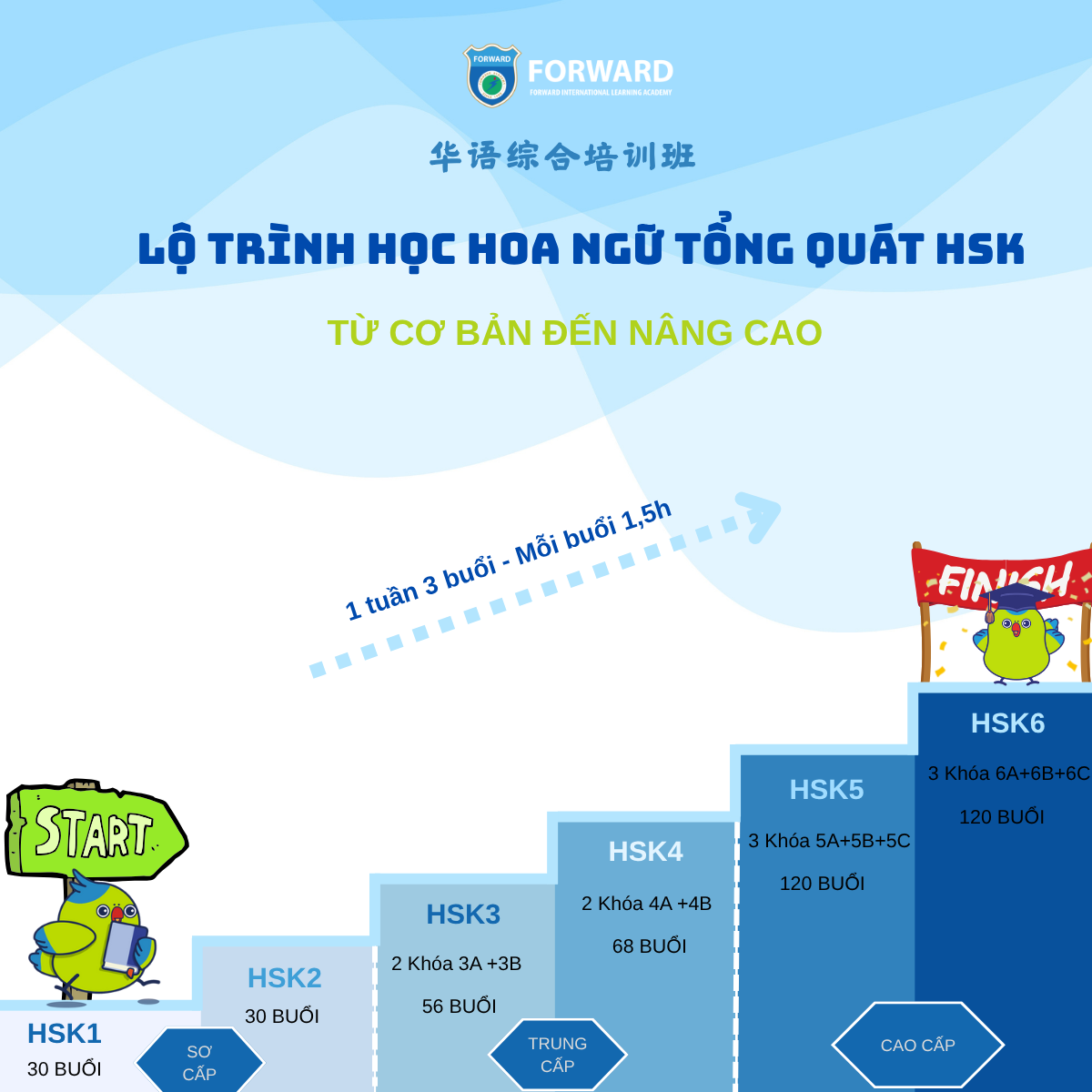 LỘ TRÌNH HỌC TIẾNG TRUNG
